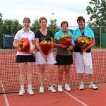 Finalisten Open Toernooi 2012 - Winnaars DD 7 2012 - Joke de Wild en Ida Willemse