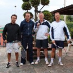 Finalisten Open Toernooi 2012 - Finalisten HD 7 2012 - Luc van Heeren en Nico van der Veen vs Edward Goudriaan en Maurice van Tiggelen