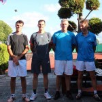 Finalisten Open Toernooi 2012 - Finalisten HD 6 2012 - Wilfred Brandt en Alex Hollemans vs Mike Bos en Carlo van Leest