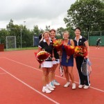 Finalisten Open Toernooi 2012 - Winnaars DD 8 2012 - Engeline Aarssen en Hadewych den Ridder