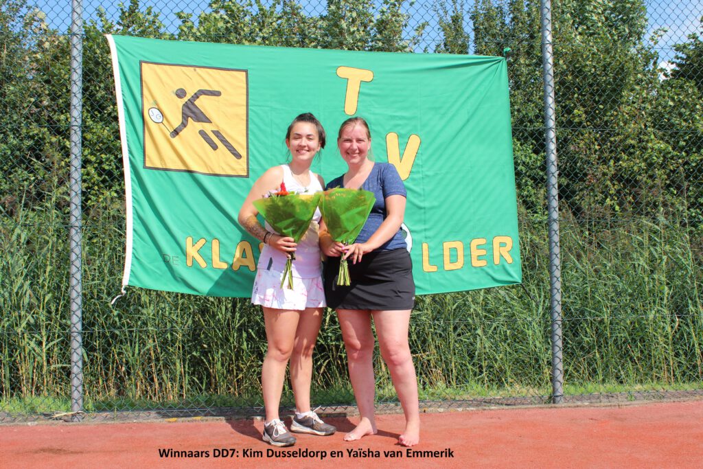 Winnaars DD7: Kim Dusseldorp en Yaïsha van Emmerik