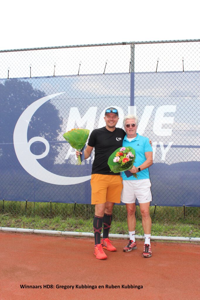 Winnaars HD8: Gregory Kubbinga en Ruben Kubbinga