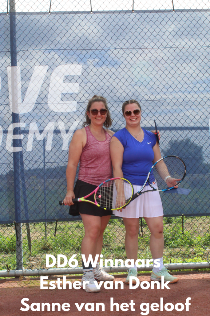 DD6 Winnaars Esther en Sanne