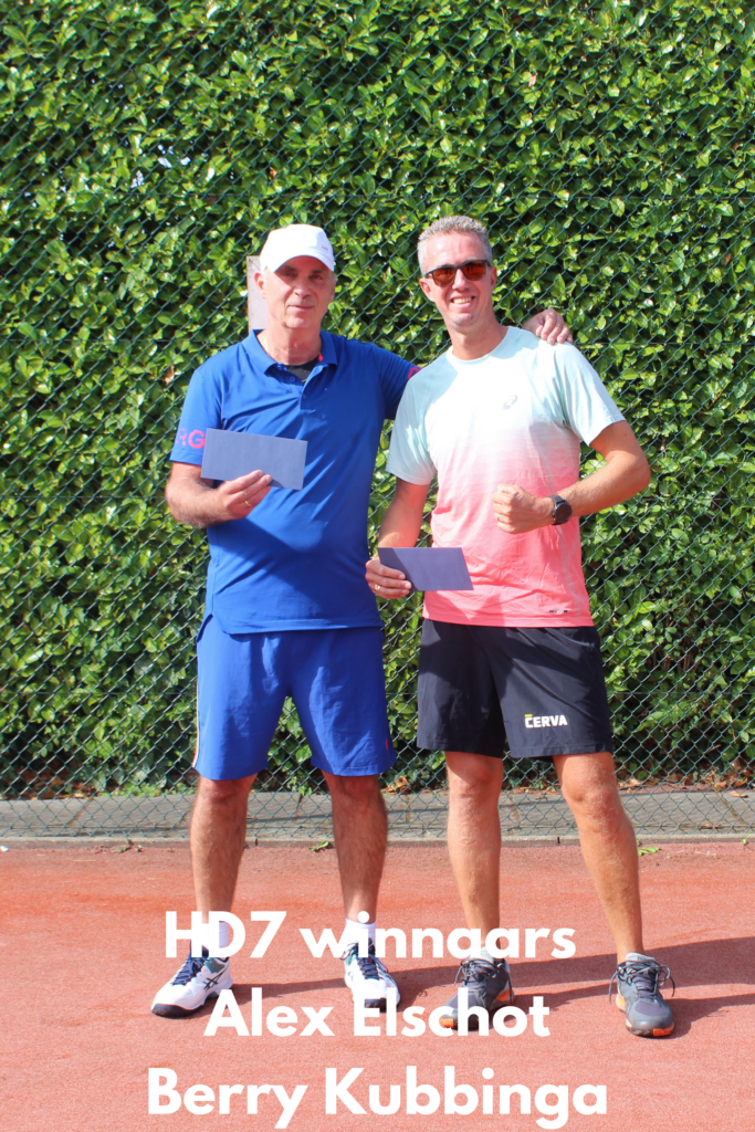HD7 winnaars Alex en Berry