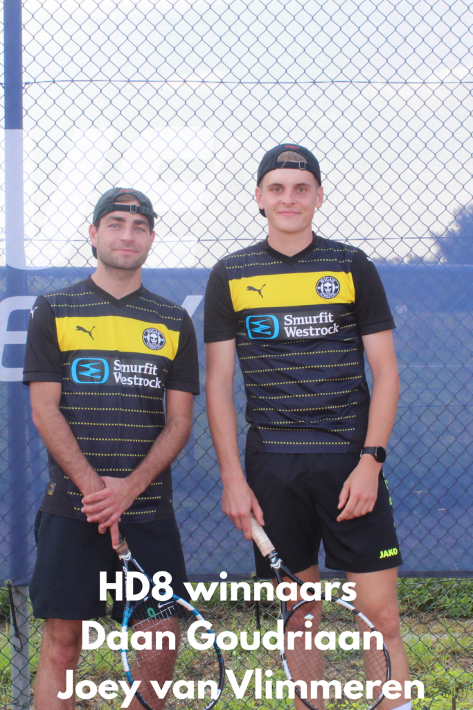 HD8 winnaars Daan en Joey